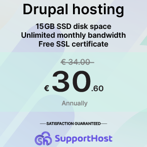Drupal Hosting SupportHost