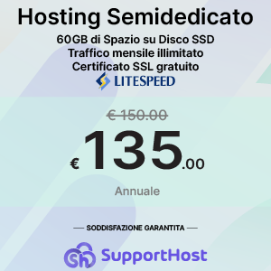 Hosting Semidedicato SupportHost