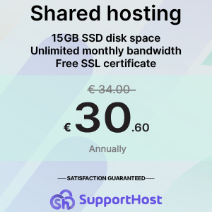 Shared Hosting SupportHost