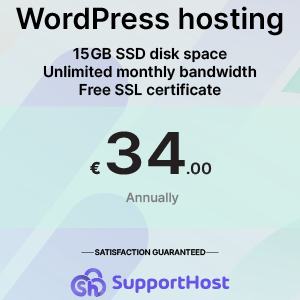 WordPress Hosting SupportHost